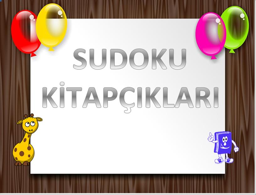 Sudoku kitapçıkları